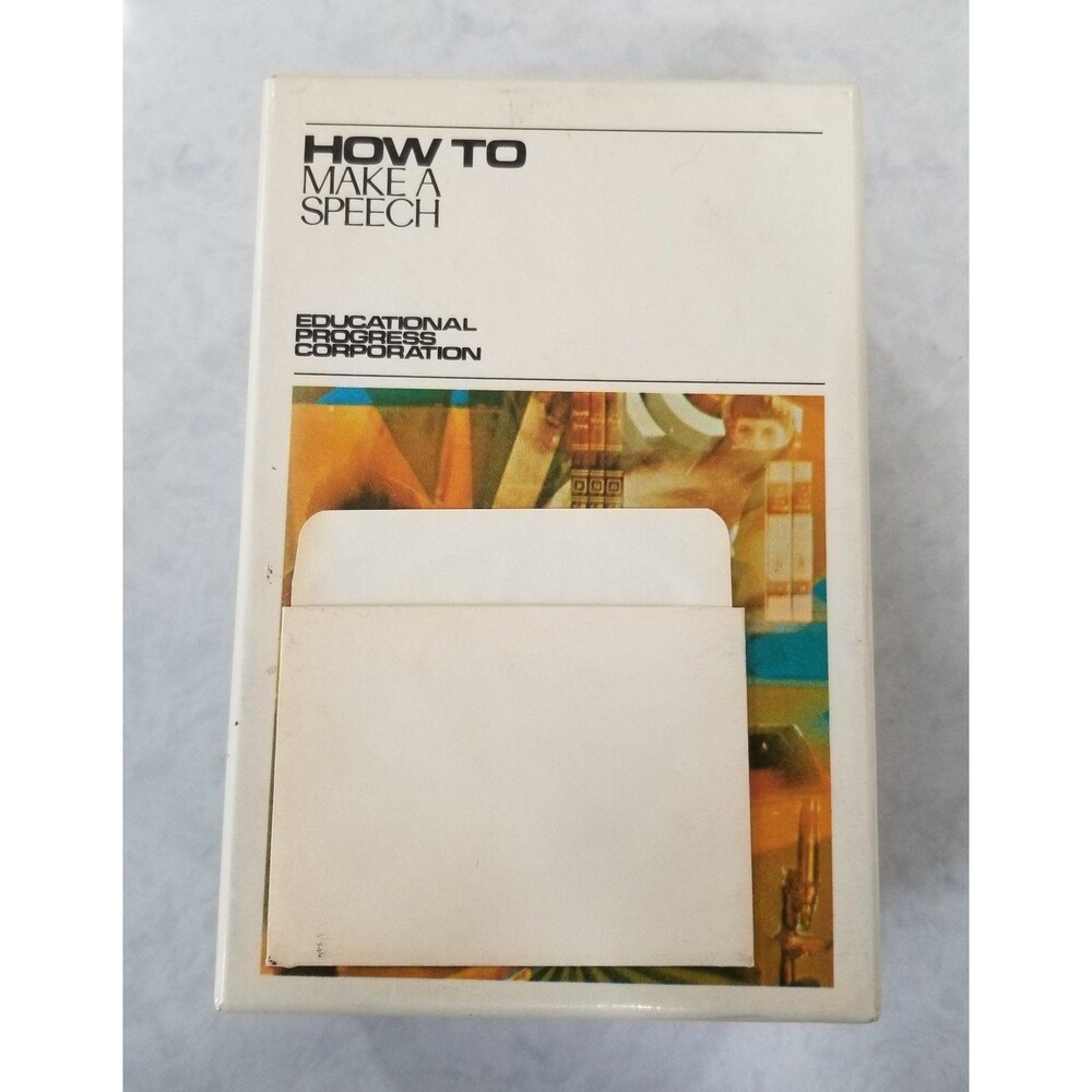 How to make a speech cassette tape series 10 tapes retired from library